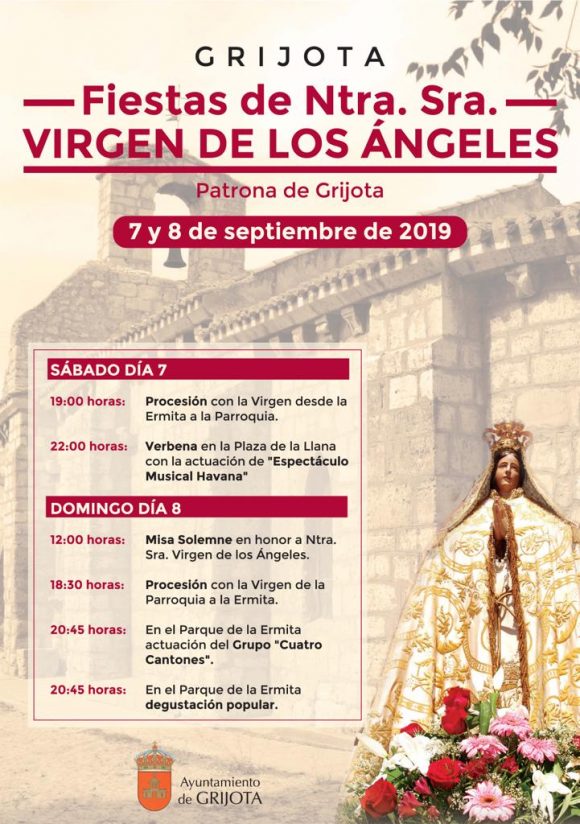 Fiestas en honor a Nuestra Señora de los Ángeles 2019 Grijota